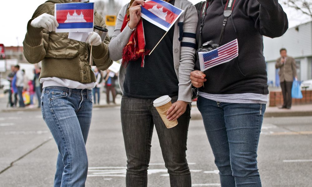 Seattlelites protest against Cambodia-Thailand war